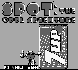 Spot the Cool Adventure title screen for GameBoy